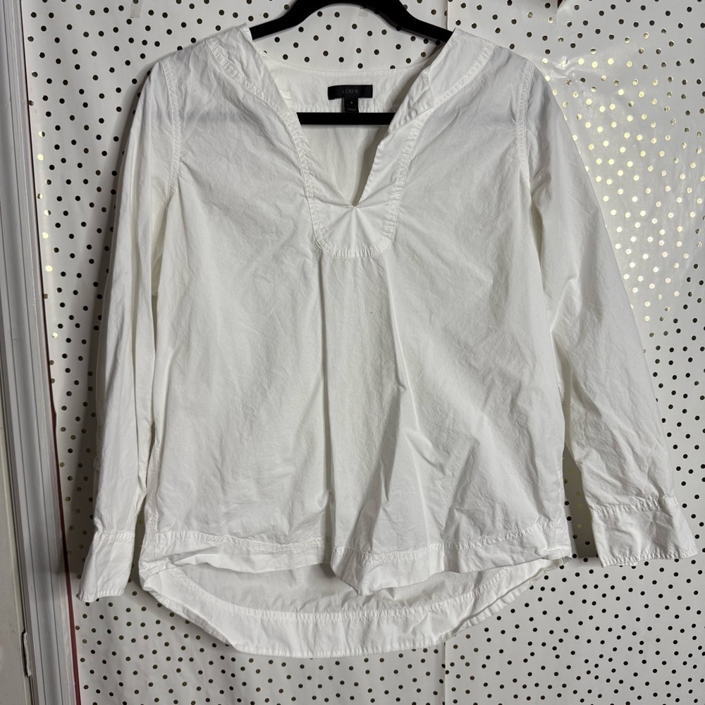 J. Crew White Women's Blouse